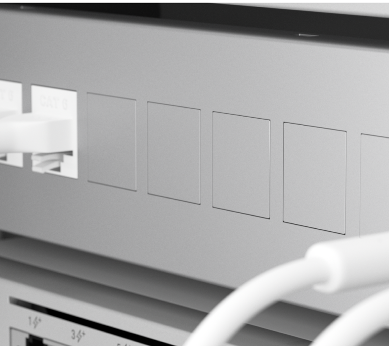 Ubiquiti UACC-Keystone-Blank-Insert Keystone Blank Insert, 24-Pack