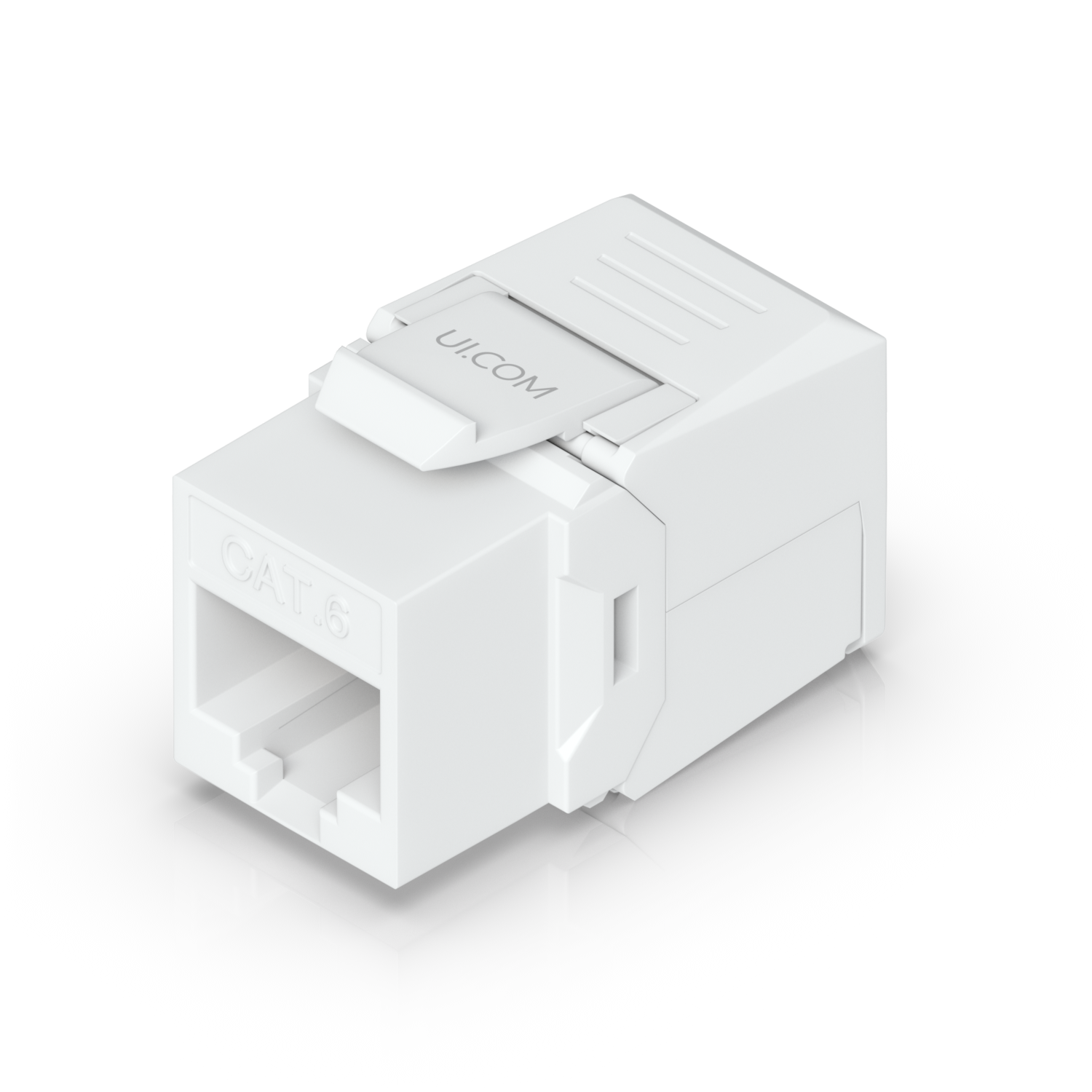 Ubiquiti UACC-Keystone-Jack-C6 UniFi Cat6 Keystone Jack, 12-Pack