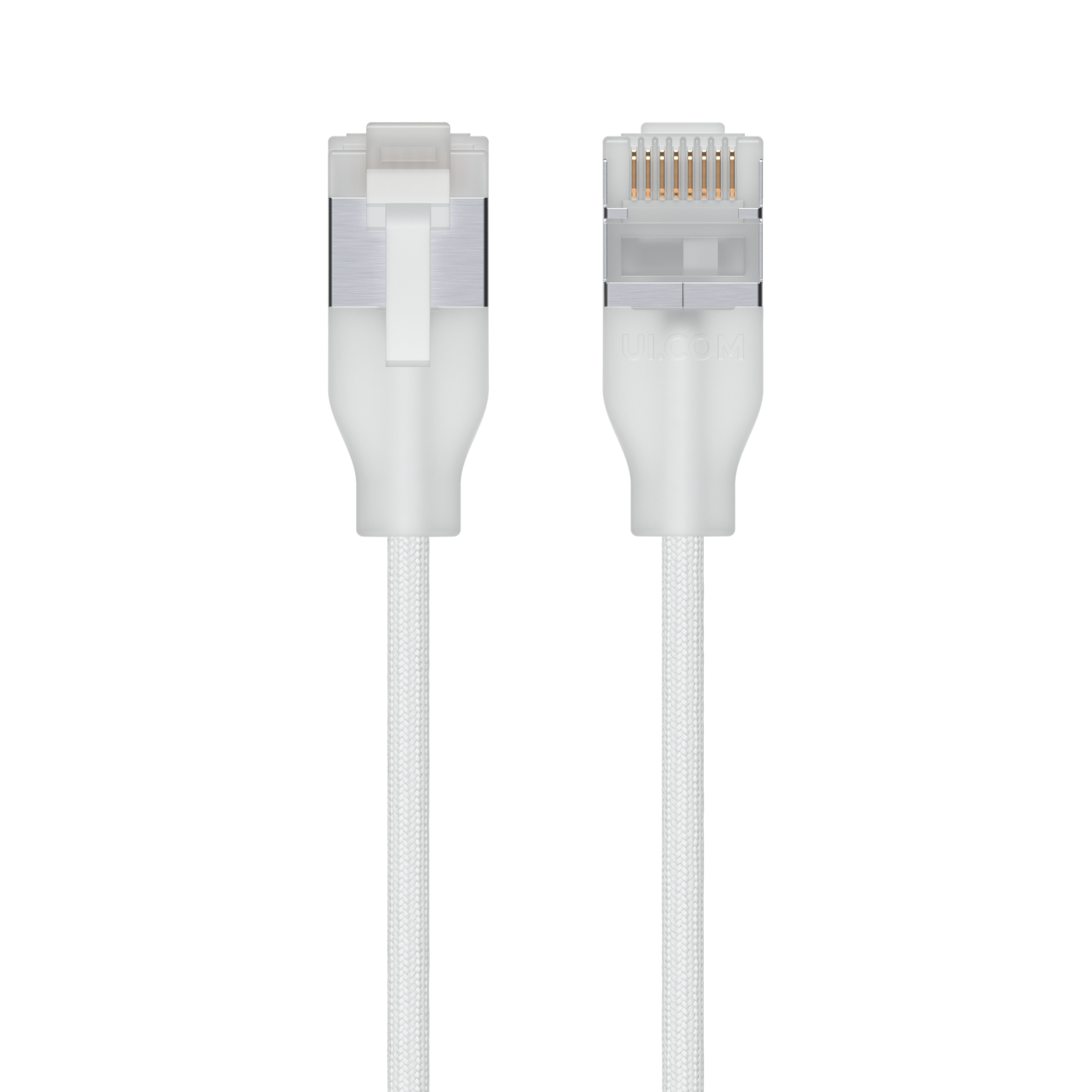 Ubiquiti UACC-Cable-Patch-EL-C6A-3M-W shielded RJ45 connector