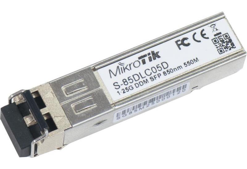 MikroTik S-85DLC05D SFP module 1.25G MM 550m 850nm