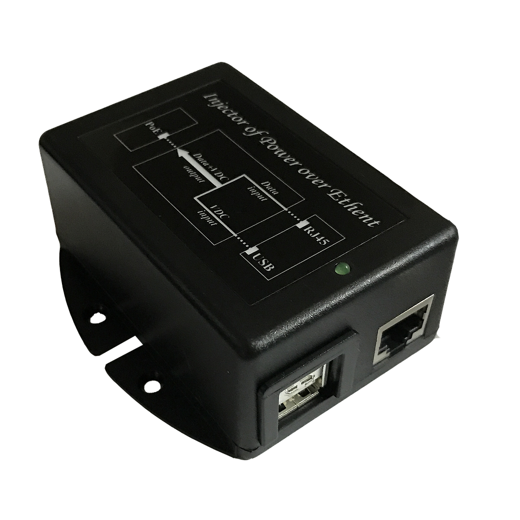 Tycon Power TP-DCDC-2USB-24 5VDC USB In, 24VDC Out 12W, 2USB to 24VDC Passive POE Injector