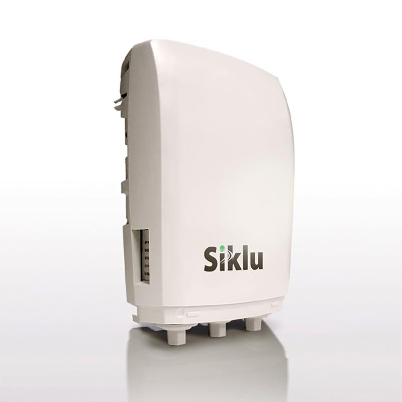 Siklu MH-T200-CNN-PoE-MWB MultiHaul™ TU, 90°, base rate 100Mbps upgradable to 1000Mbps, 1 RJ-45, MK &amp; PoE injector included