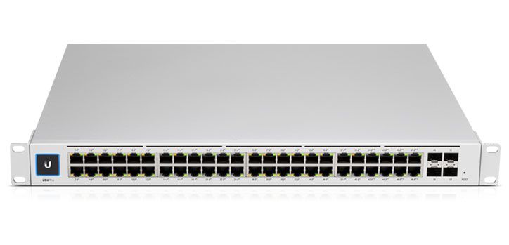 Ubiquiti USW-Pro-48 Gen2 UniFi Professional 48Port Gigabit Switch with Layer3 Features and SFP+ (NO POE) 2Yr Warr