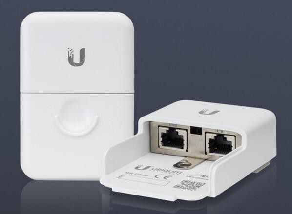 Ubiquiti ETH-SP-G2 Ethernet Surge Protector Gen 2 with 2.5 GbE