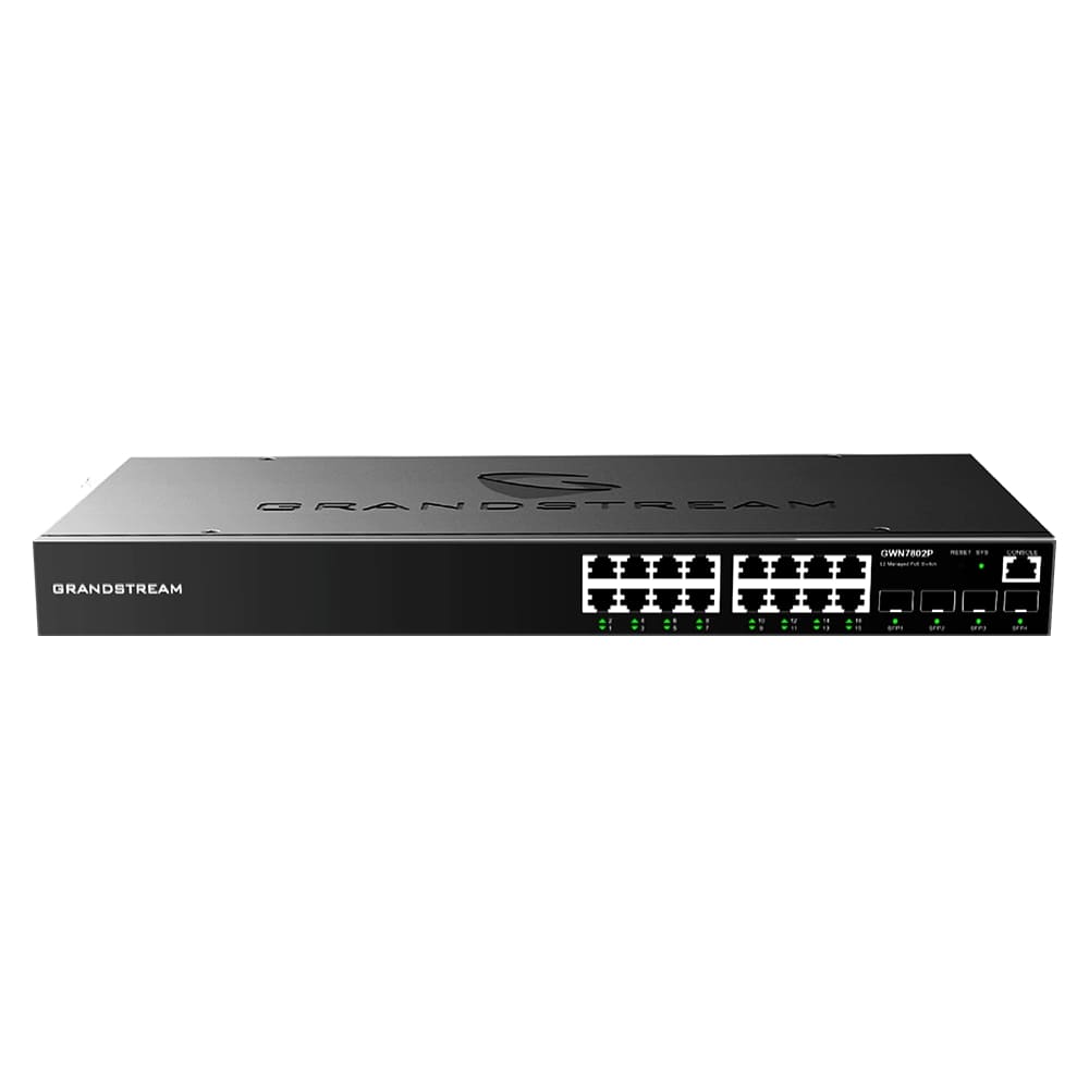 Grandstream GWN7802P PoE Network Switch 16xGigE 4xSFP