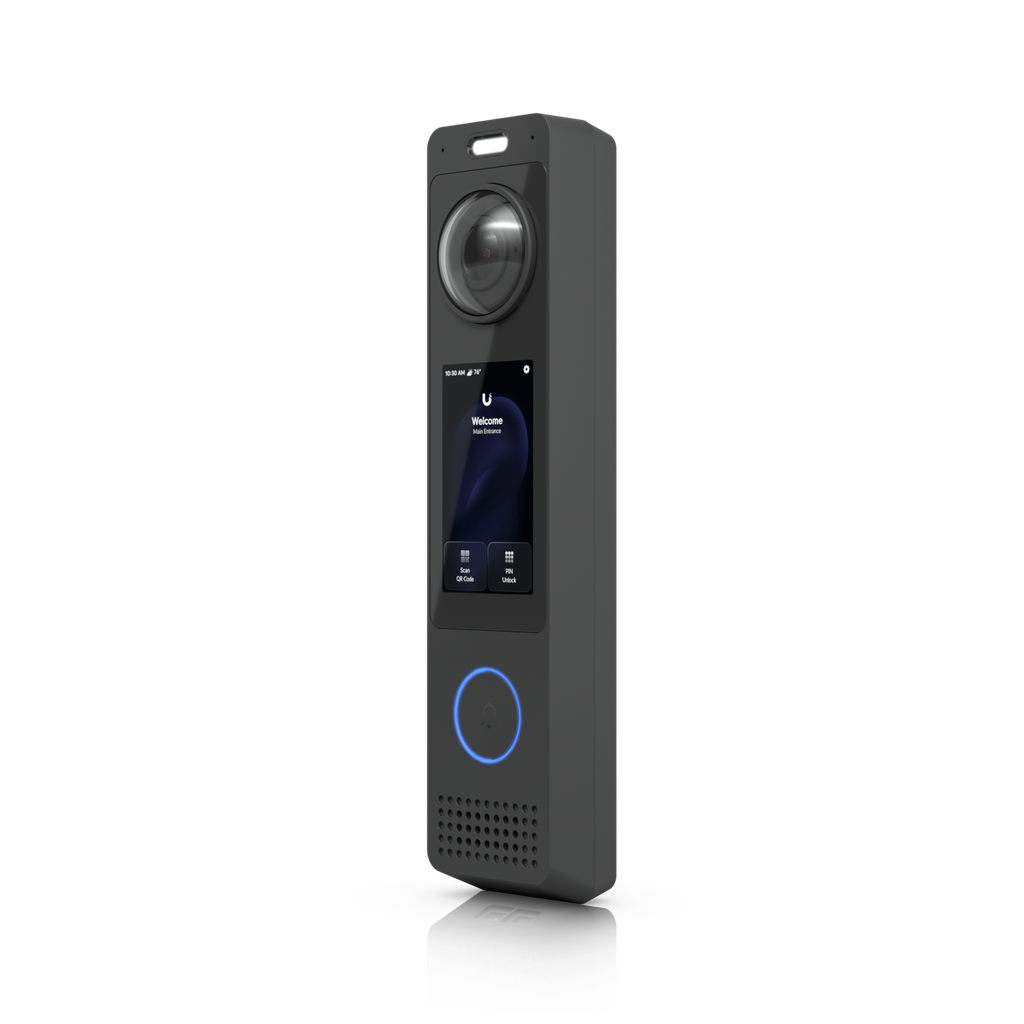 Ubiquiti UVC-G6-Pro-Entry Unifi All-weather, PoE+ 12MP Doorbell with AI detections, Two-Way Audio, 3" Touch Display