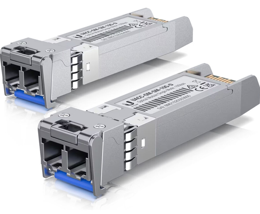 Ubiquiti UACC-OM-SM-10G-D-20 U Fiber, Single-Mode Module, 10G, 20-Pack