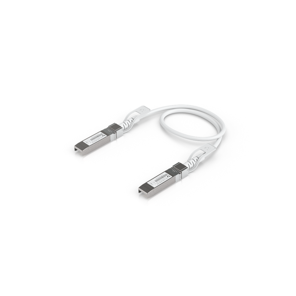 Ubiquiti UACC-Uplink-SFP28-0.3M Unifi Direct Attach Cable With Auto Link 1G SFP, 10G SFP+ and 25G SFP28 0.3m
