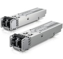 Ubiquiti UACC-OM-MM-1G-D-2 Unifi Multi-Mode, Duplex, Fiber Transceiver Module, 1G, 2-PACK