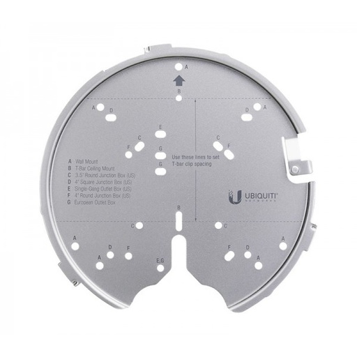 [U-PRO-MP] Ubiquiti U-PRO-MP Versatile mounting system for UAP-AC-PRO, U6-Pro, U6-LR, U7-Pro