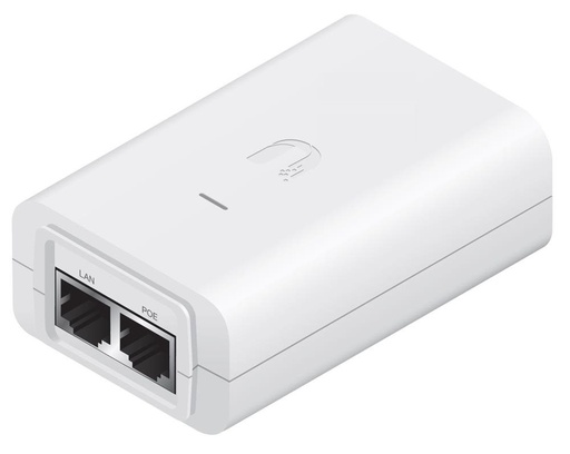 [POE-24-7W-G-WH-AU] Ubiquiti POE-24-7W-G-WH-AU PoE Injector, 24VDC, 7W, Gigabit