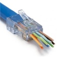 Platinum Tools 105025 ezEX-RJ45 ezEX48 Connector 500/Bag