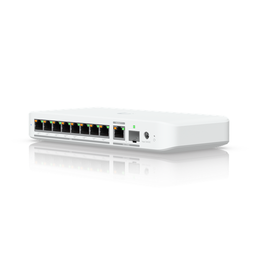 [USW-Flex-2.5G-8-PoE] Ubiquiti USW-Flex-2.5G-8-PoE UniFi Compact 8 Port Gigabit Desktop Switch with POE