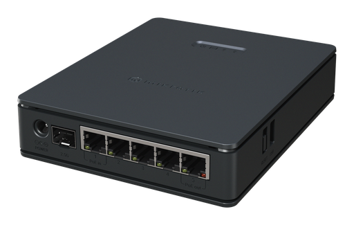 [E62iUGS-2axD5axT] MikroTik E62iUGS-2axD5axT hAP ax S 2.5G Wifi 6 SFP 5xGb PoE L4