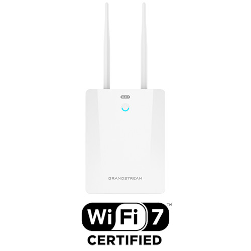 [GWN7670LR] Grandstream GWN7670LR 2x2 Dual Band 2.4/5ghz 802.11be Wi-Fi 7 Long-Range Outdoor 1x2.5GigE, 1x SFP, BLE Access Point - No POE Injector Included