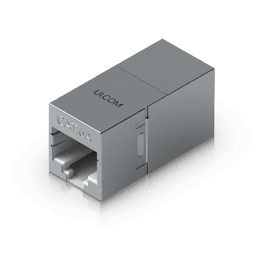 [UACC-RJ45-Coupler-C6A] Ubiquiti UACC-RJ45-Coupler-C6A RJ45 Inline Coupler Indoor, 10-Pack