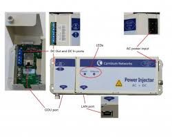 [C000065L002D] Cambium Networks C000065L002D AC+DC Enhanced Power Injector 58V 100W GbE **AU Power Cable Included **
