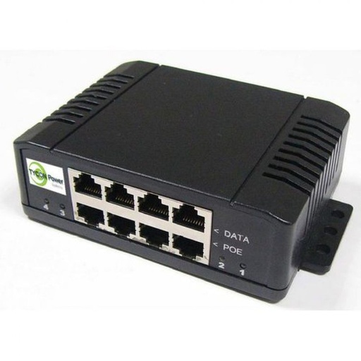 [TP-MS4G-VHP] Tycon Power TP-MS4G-VHP 4 Port PoE Gigabit Midspan Injector