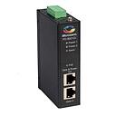 [PD-9501GCI/DC] Microsemi PD-9501GCI/DC 1-port AT Industrial 60W PoE Midspan, Dual DC input